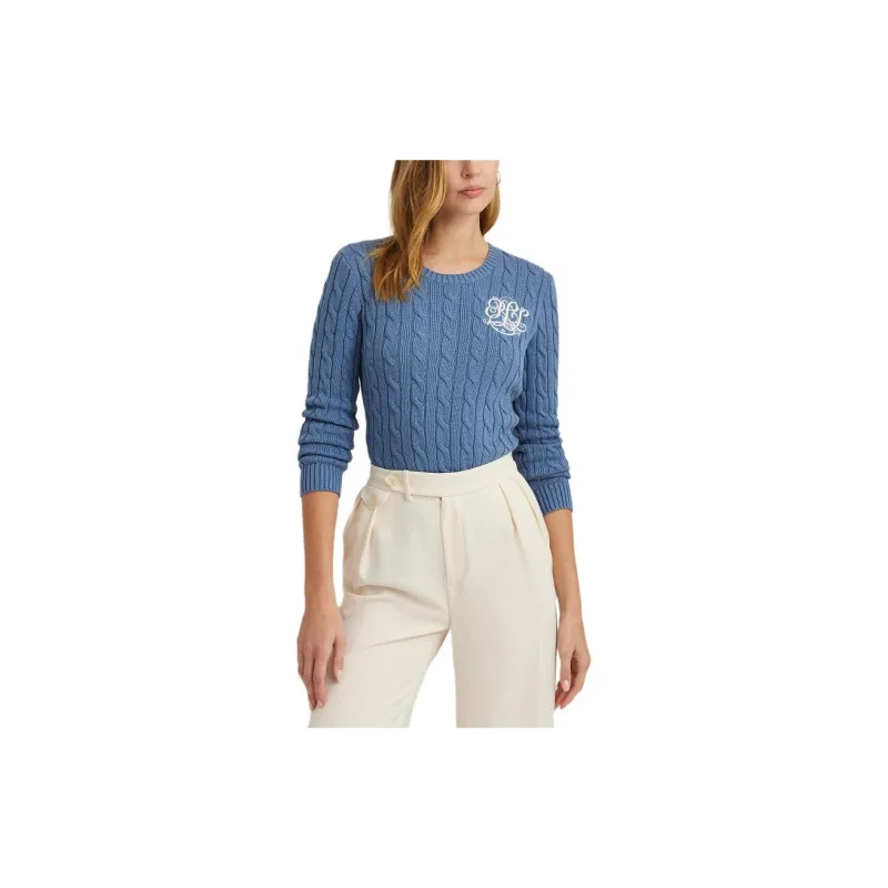 Polo Ralph Lauren SS24 Knitwear Women's Light Sky Blue-2