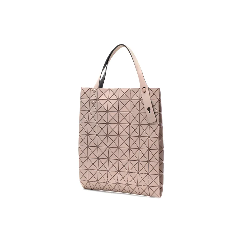 ISSEY MIYAKE Prism PVC Tote Bag Shopping Bag Handbag Women's Pink Beige-3