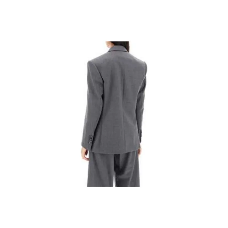 WARDROBE.NYC Double breasted Virgin Wool Blazer-2