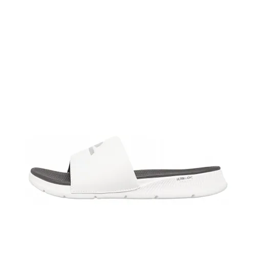 Skechers Slide Slippers Men White/Black