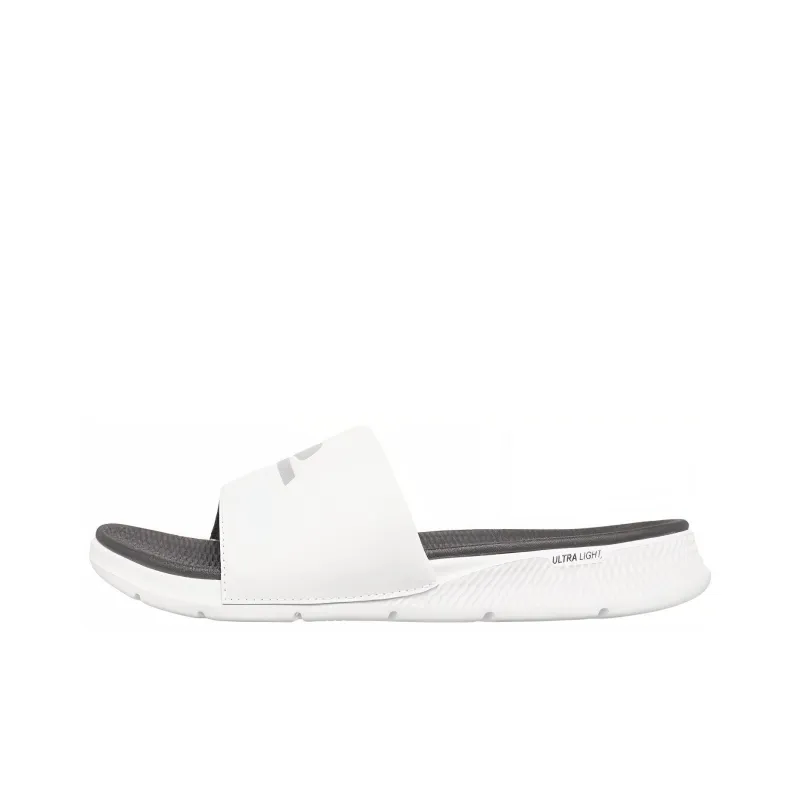 Skechers Slide Slippers Men White/Black-0
