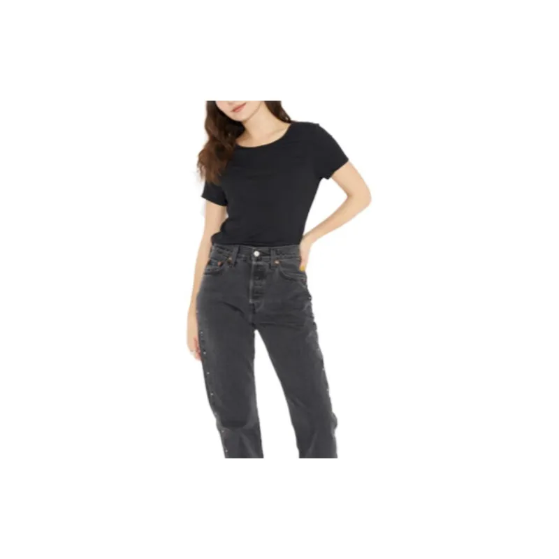 Levi's Regular T Shirt Women's Black-5