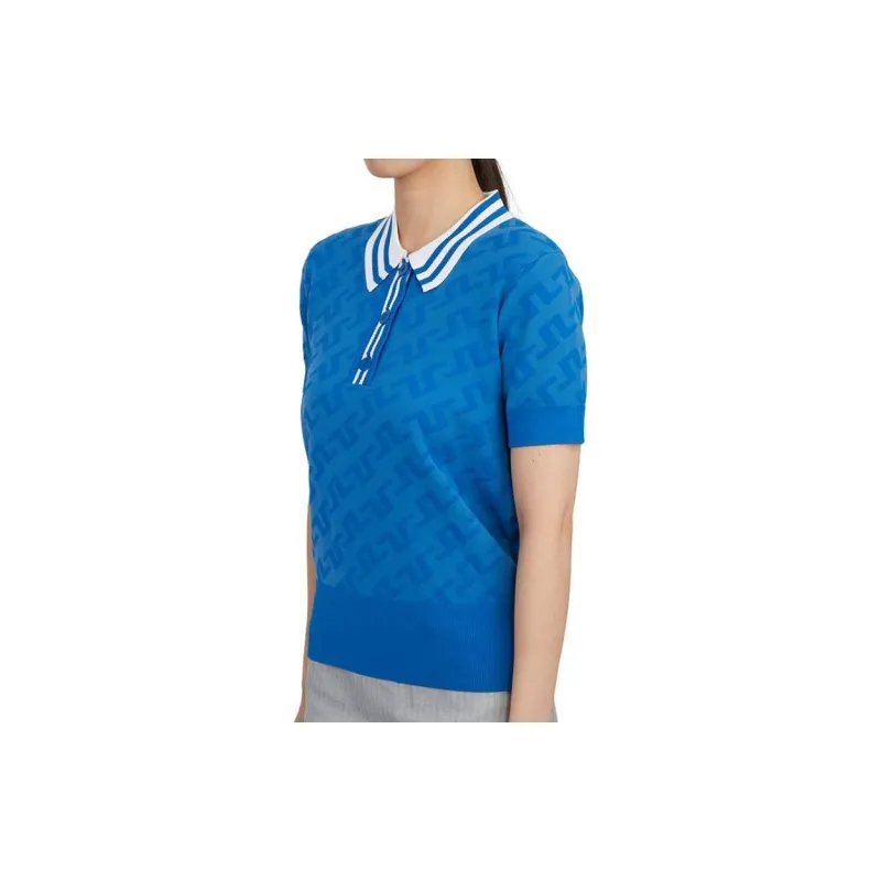 J.Lindeberg Polo Shirt Women's Blue-4