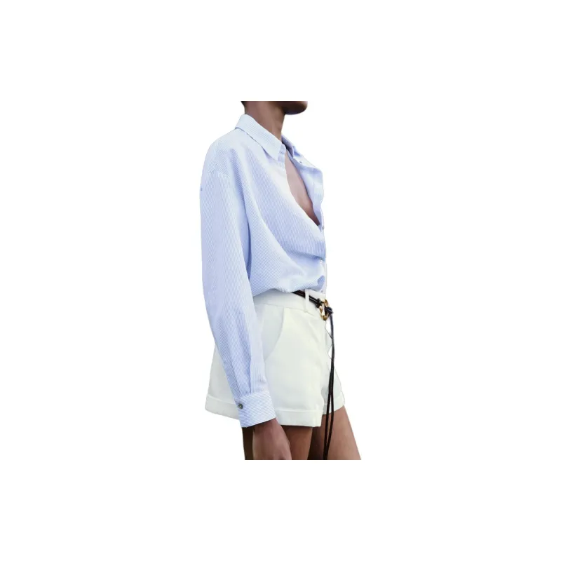 ZARA Shirts Women's Blue/White-2