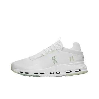 On Cloudnova 2 Slip Resistant And Abrasion Resistant Coverage Low Top Running Shoes Women's White