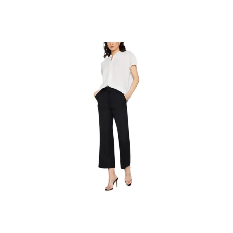 CLUB MONACO FW23 Casual Pants Women's Black-1