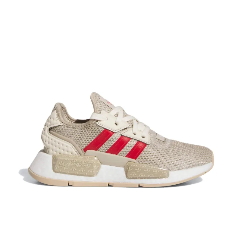 Adidas Originals NMD_G1 Cushioning Wear Resistant Kids Lifestyle Shoes Beige Teenagers-1