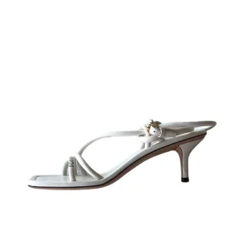 LOUIS VUITTON Strap Sandals Women's White