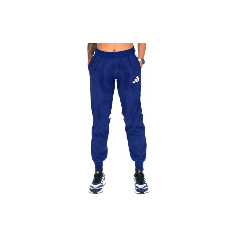 Adidas TRACK PANTS Knitted Sports Pants Women's Victory Blue-1