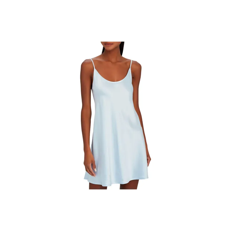 La Perla Slip Dresses Women's Light Blue-2
