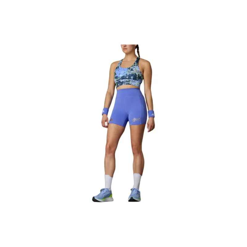 Adidas BMW BERLIN MARATHON Sports Underwear Women's Half Cobalt Blue-2