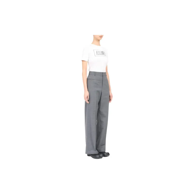 MM6 Maison Margiela Single stitch Tailored Trousers-3