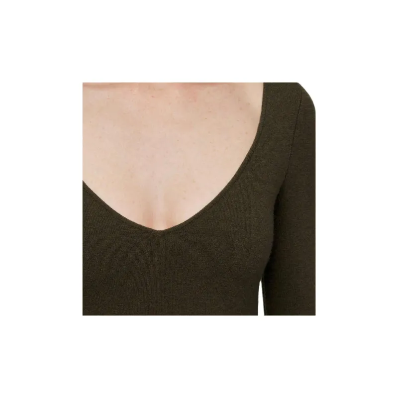 Ferragamo Virgin Wool blend Knitted Dress-4
