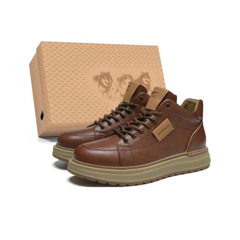 SEPTWOLVES High-Top Skateboard Shoes Men's-6