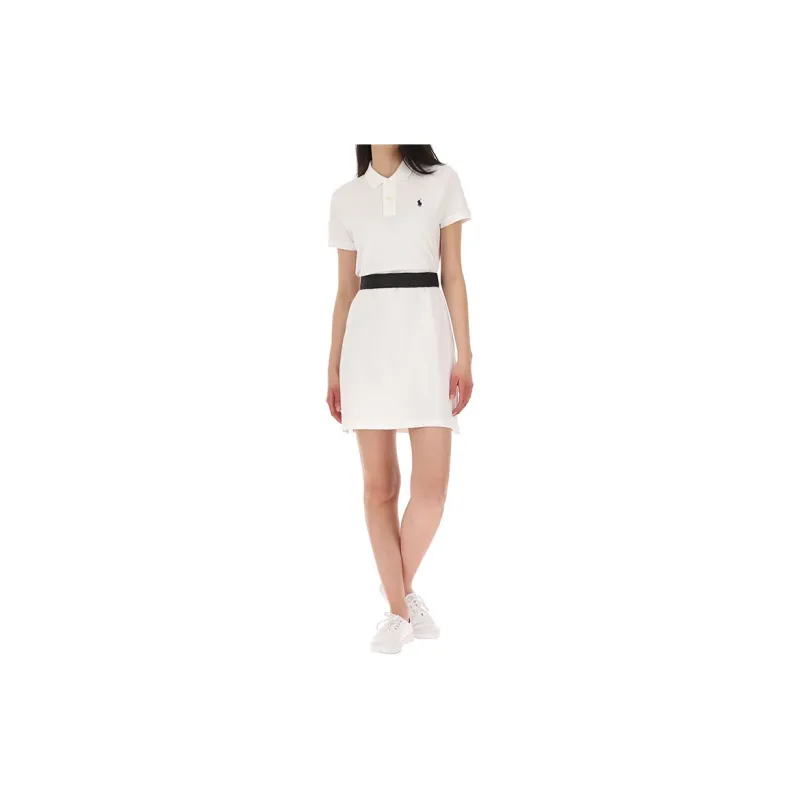 Polo Ralph Lauren Logo Embroidered Polo Dress-1