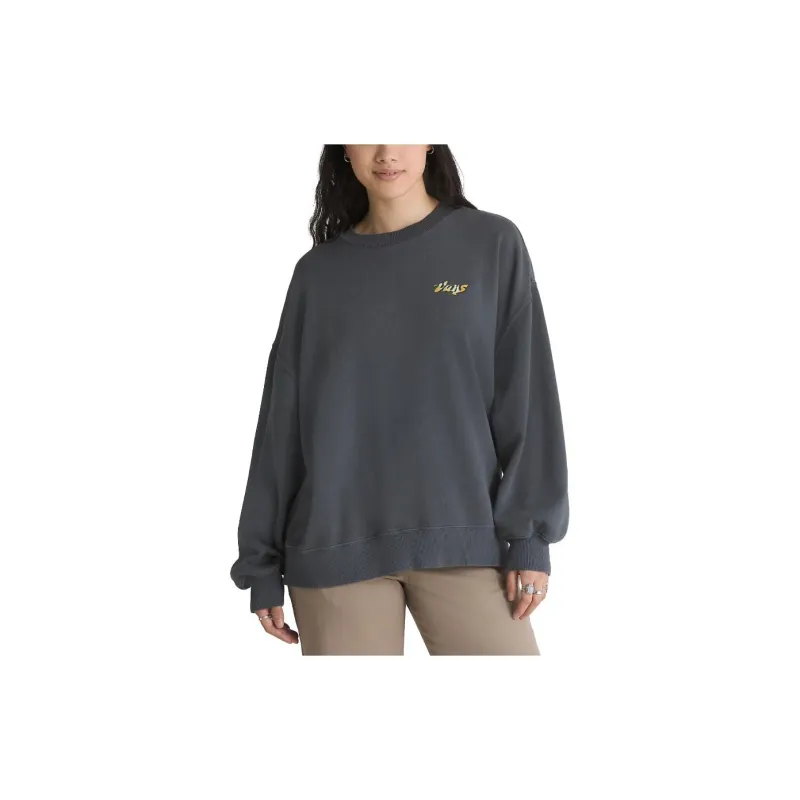 Vans Dove Mountain Slouchy Crew Sweatshirt Sweatshirt Women's Asphalt-3