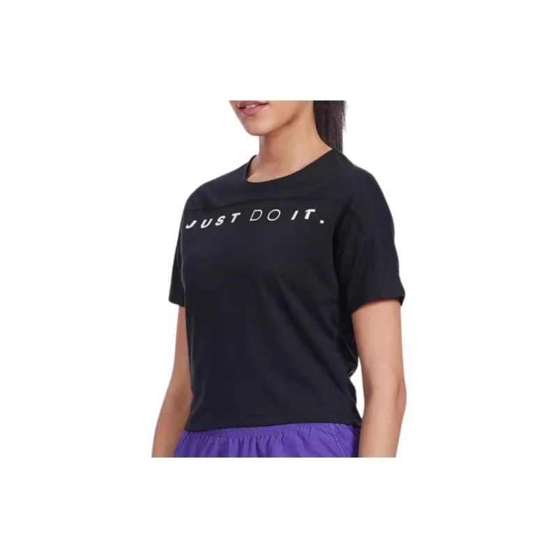 Nike Dri Fit T Shirts Women's Black-3