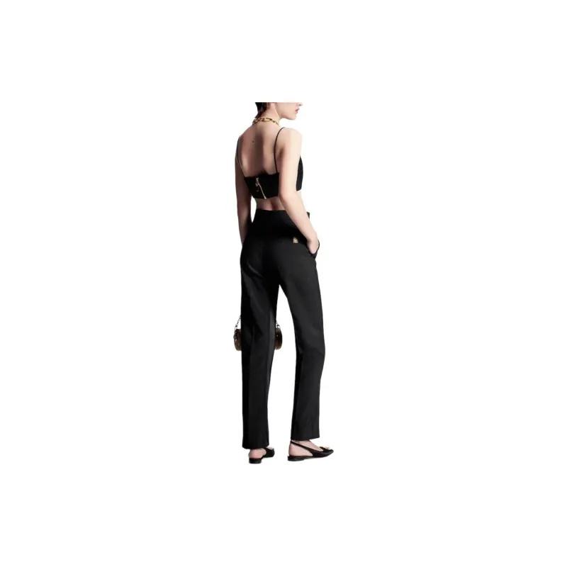 LOUIS VUITTON 1AC4DV Jewel Button Tuxedo Pants-2