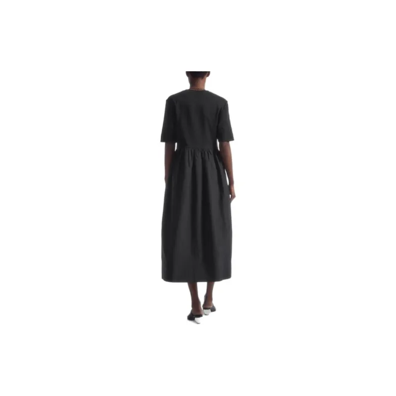 COS Short Sleeved Dresses Women's Black-1