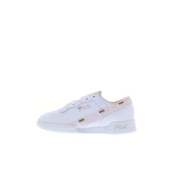 FILA KIDS Original Fitness Tape Durable Breathable Low-Top Kids' Skateboarding Shoes White Kids'