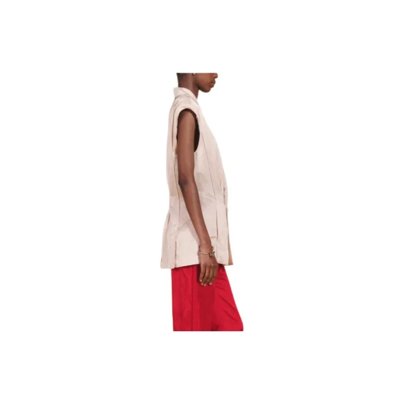 ZARA Tank Tops Women's Earth Gray Pink-4
