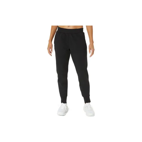 Asics PRO-FIT Knitted Sweatpants Women's High-Performance Black