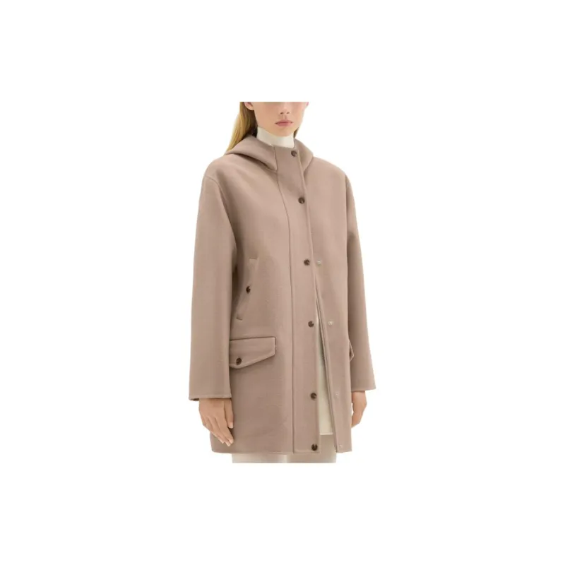 THEORY Coats Women's Camel TSI-3