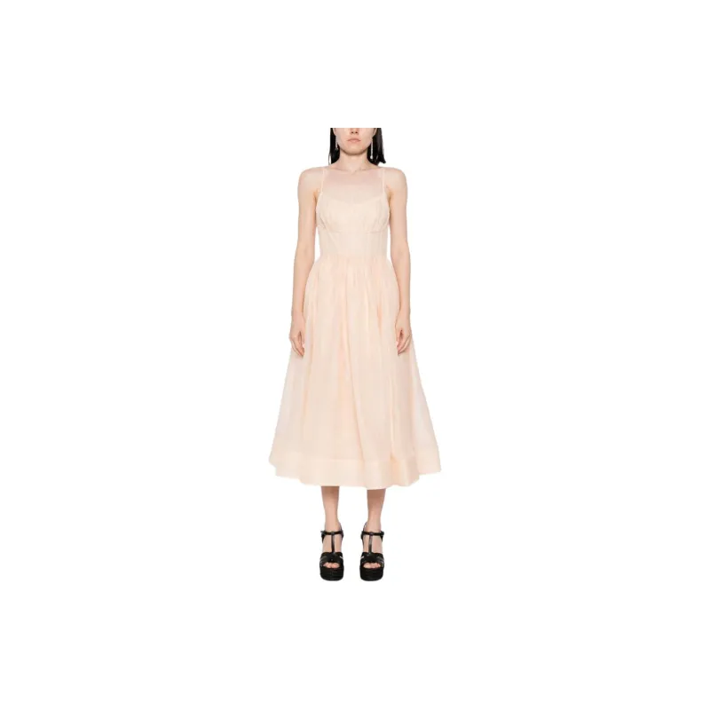 Zimmermann Natura Corset Midi Dress-1