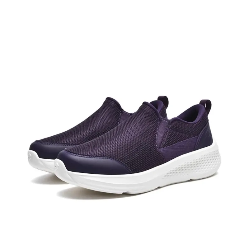 LOTTO Anti Slip Wear Resistant Low Top Casual Shoes Women's Dark Purple-1