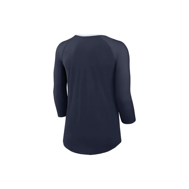 Nike Dallas Cowboys Women's Nike Nfl 3/4 Sleeve T Shirt-1