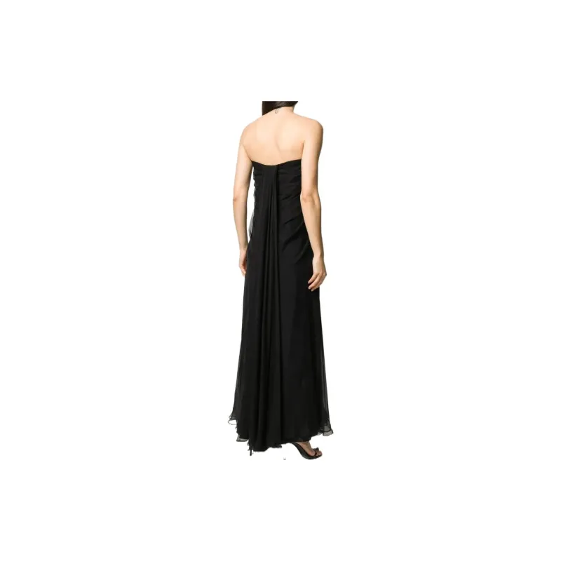 Alexander McQueen Sleeveless Dresses Women's Black-2