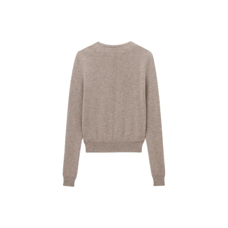 SAINT LAURENT Openwork Crewneck Jumper-1