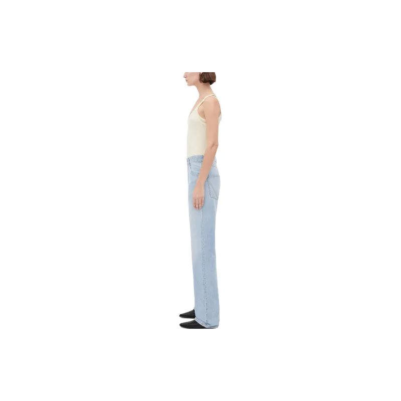 Bottega Veneta Mid Waisted Straight Leg Jeans-1