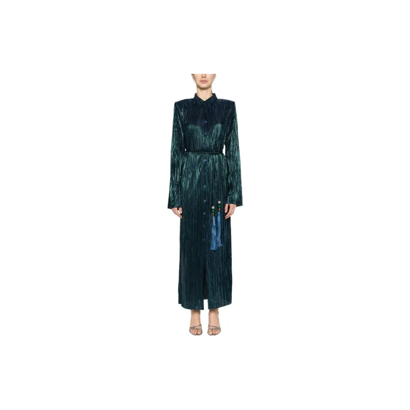 SABINA MUSAYEV Long-Sleeved Dresses Women's Sea Blue-1