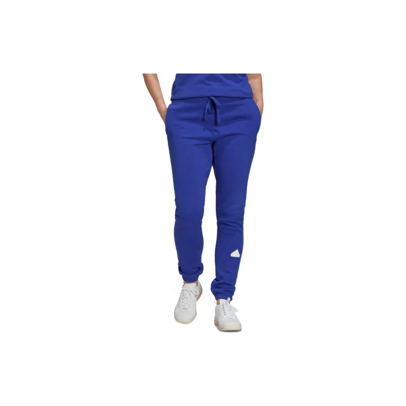 Adidas Knitted Sweatpants Women's Blue-3