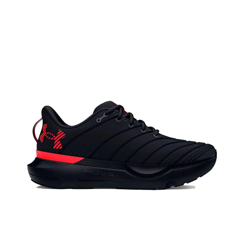 Under Armour Infinite Pro Anti Slip Wear Resistant Low Top Running Shoes Unisex Black-1