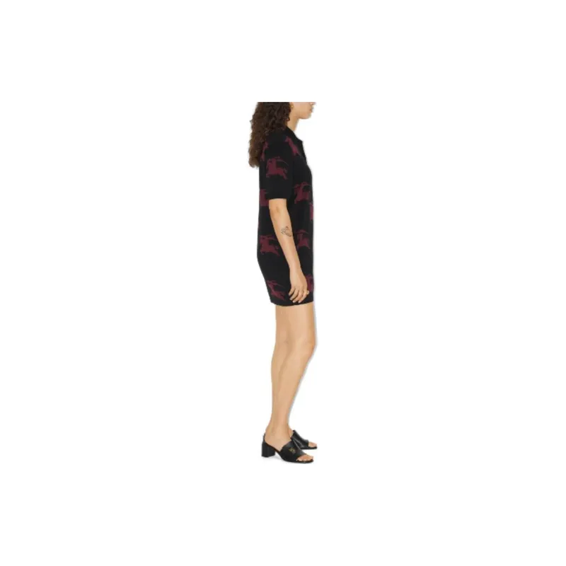 Burberry SS23 Short Sleeved Dresses Women's Black-3