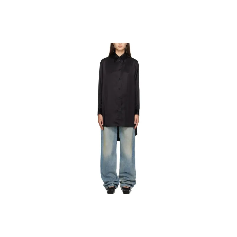 MM6 Maison Margiela Shirt Women's Black-1