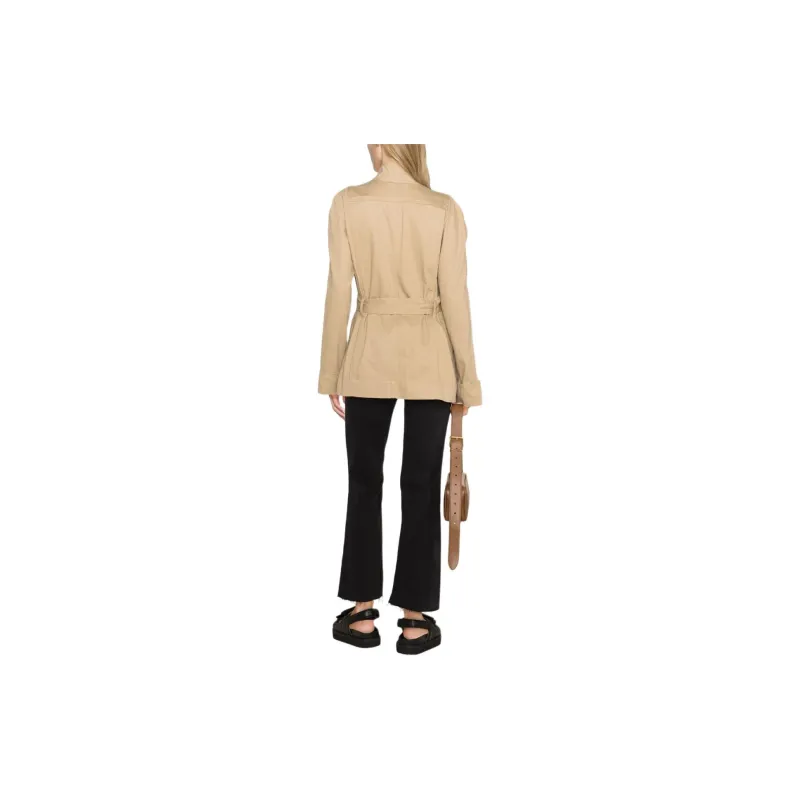 ISABEL MARANT Long Sleeved Belted Jacket-2