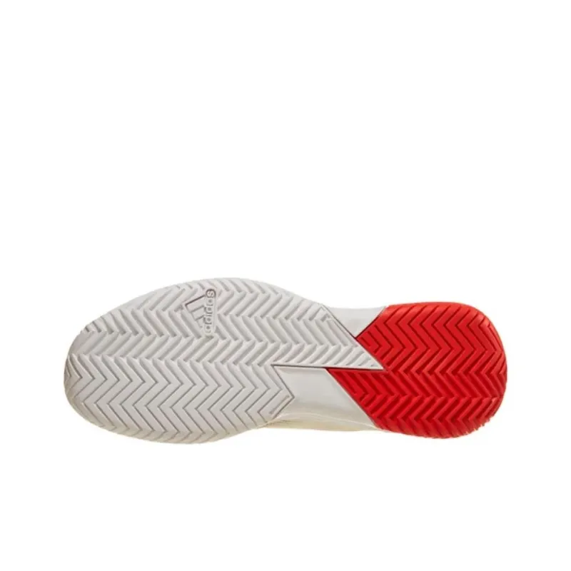 Adidas Defiant Speed 2 Off White Gold Metallic Bright Red Women's-5