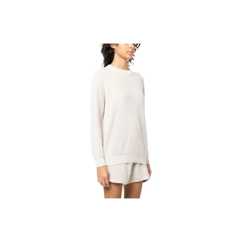 Brunello Cucinelli Chunky Knit Long Sleeved Jumper-3