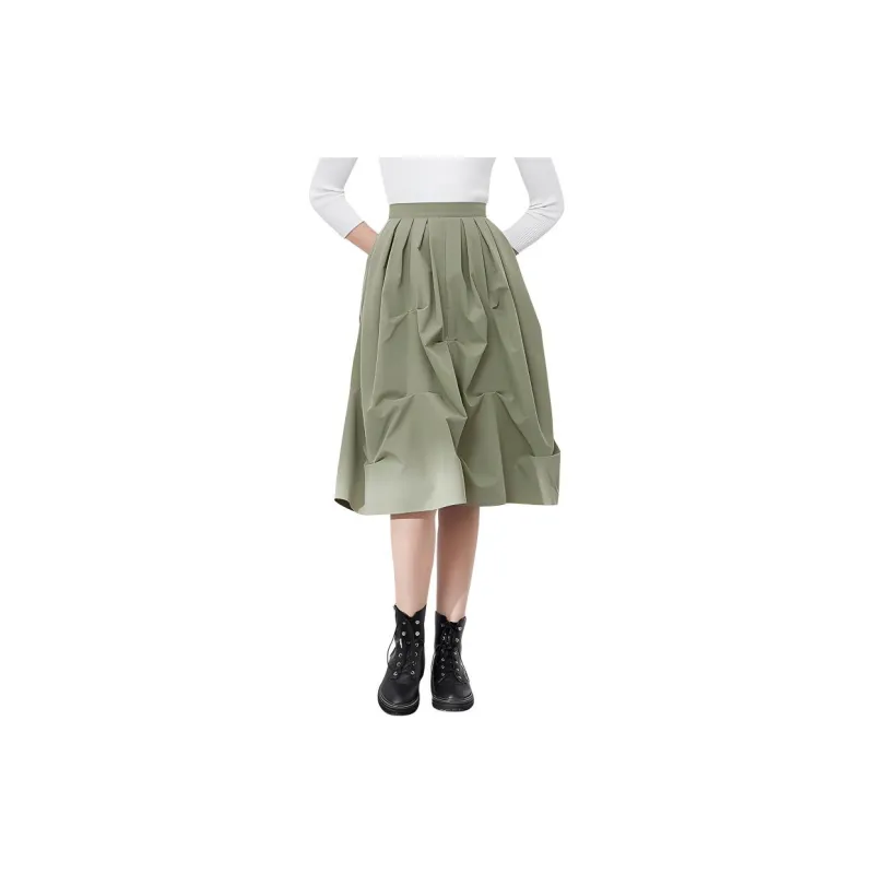 CUBIC Casual Long Skirts Women's-4