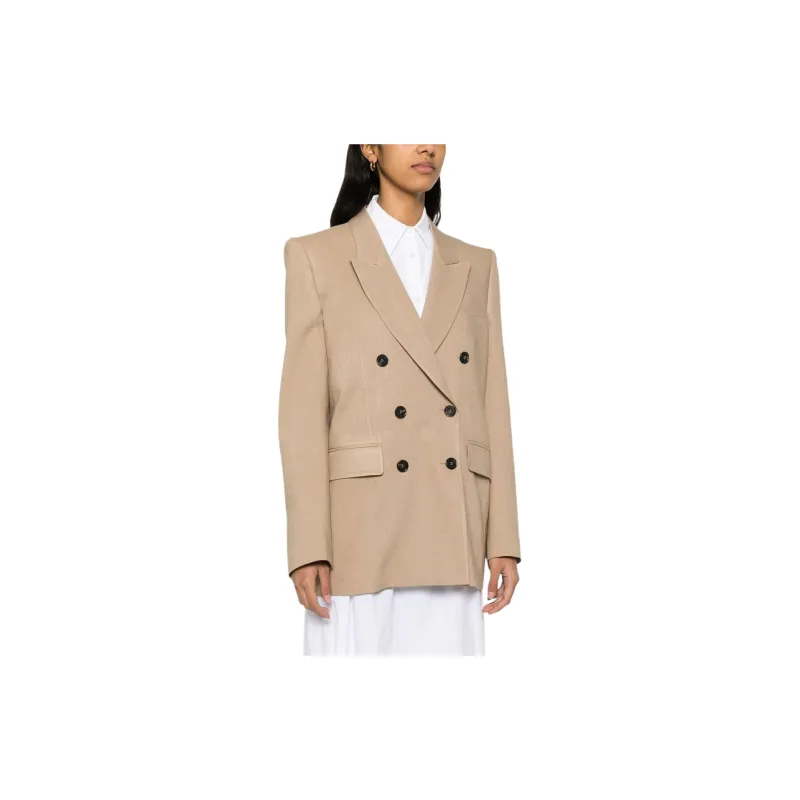 MSGM Double Breasted Long Sleeved Blazer-3