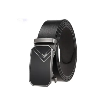 Yalu Preferred Cow Split Leather Belts Men's 3.5CM