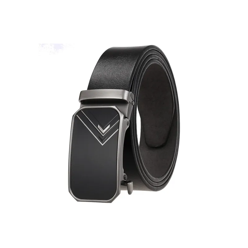 Yalu Preferred Cow Split Leather Belts Men's 3.5CM-0