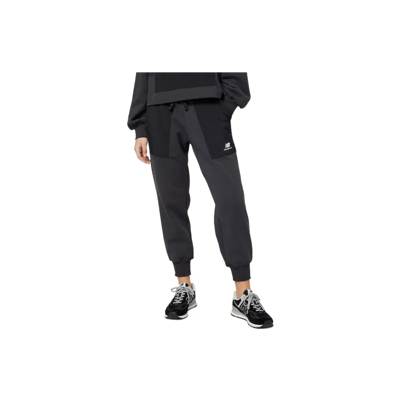 New Balance Knitted Sweatpants Women's Gray-2