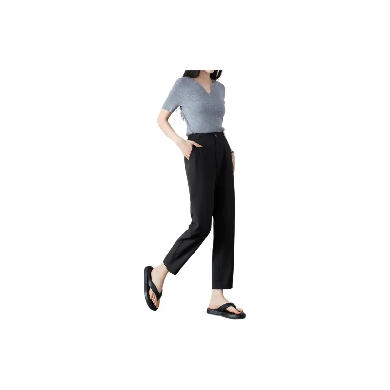 Mo Han Yi Mei Suit Trouser Women's Black-2