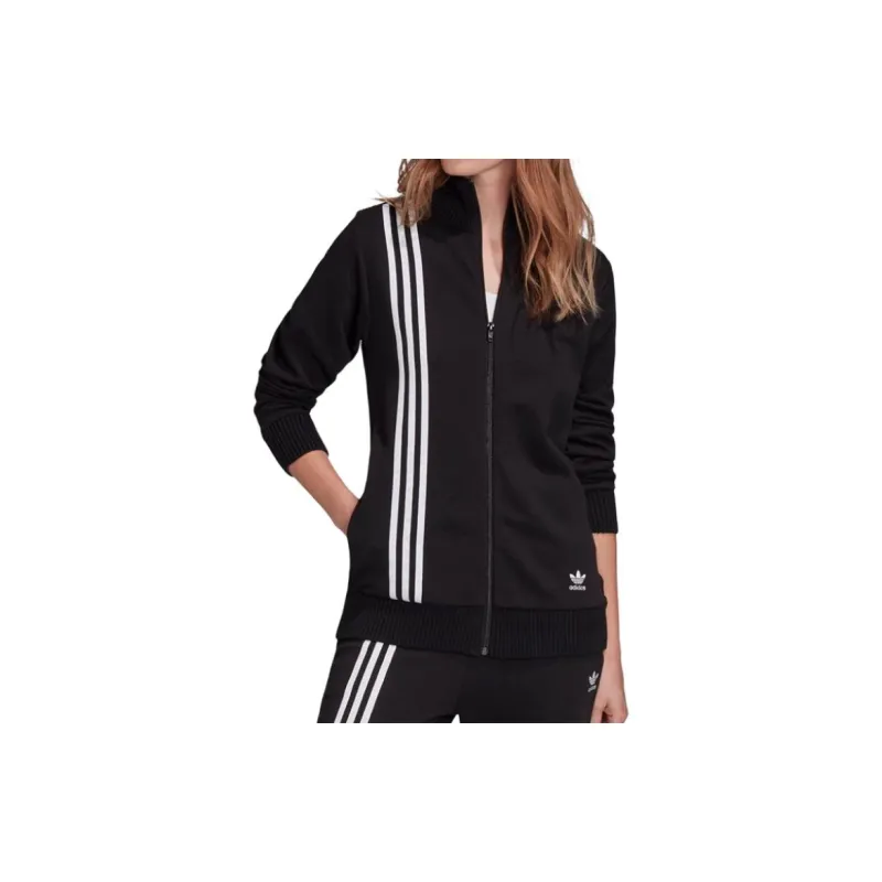 Adidas Originals SWEAT Jackets Coats Women's Black-2