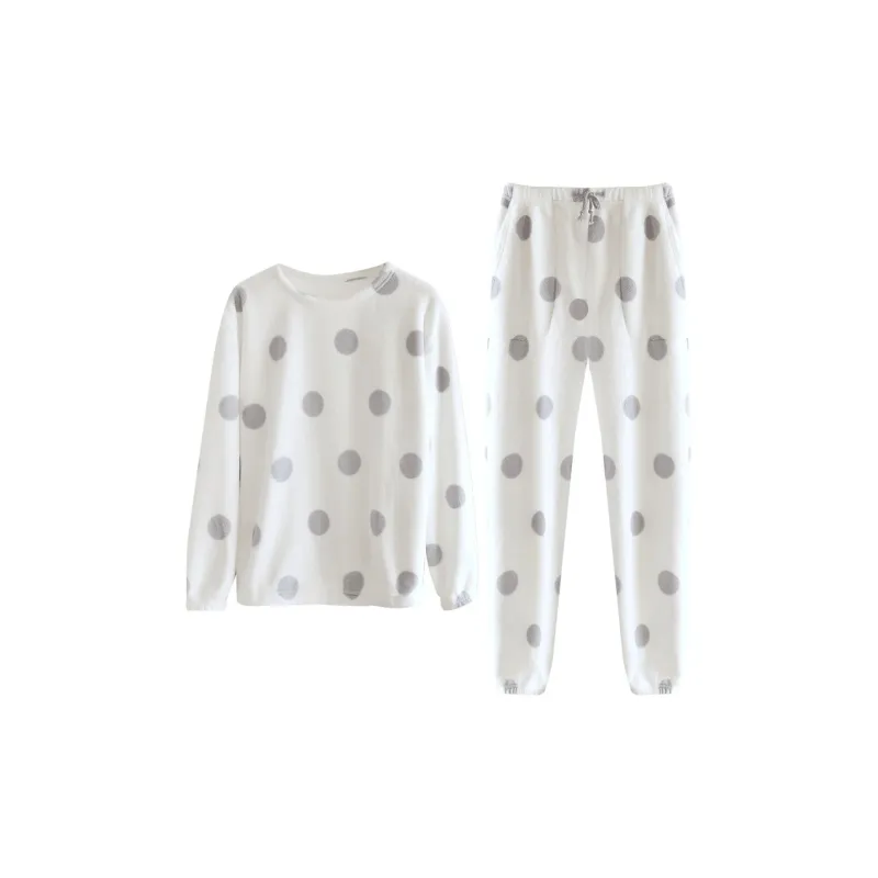 Flowers In Water Pajama Set Women's Image Color-3