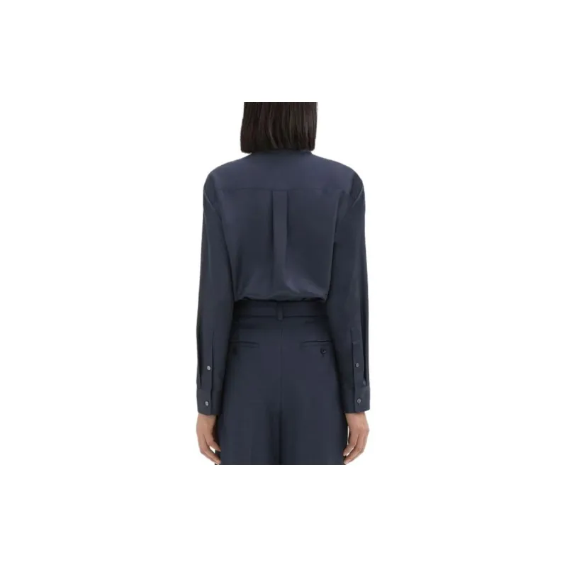 THEORY Shirt Women's Deep Sea Blue-2